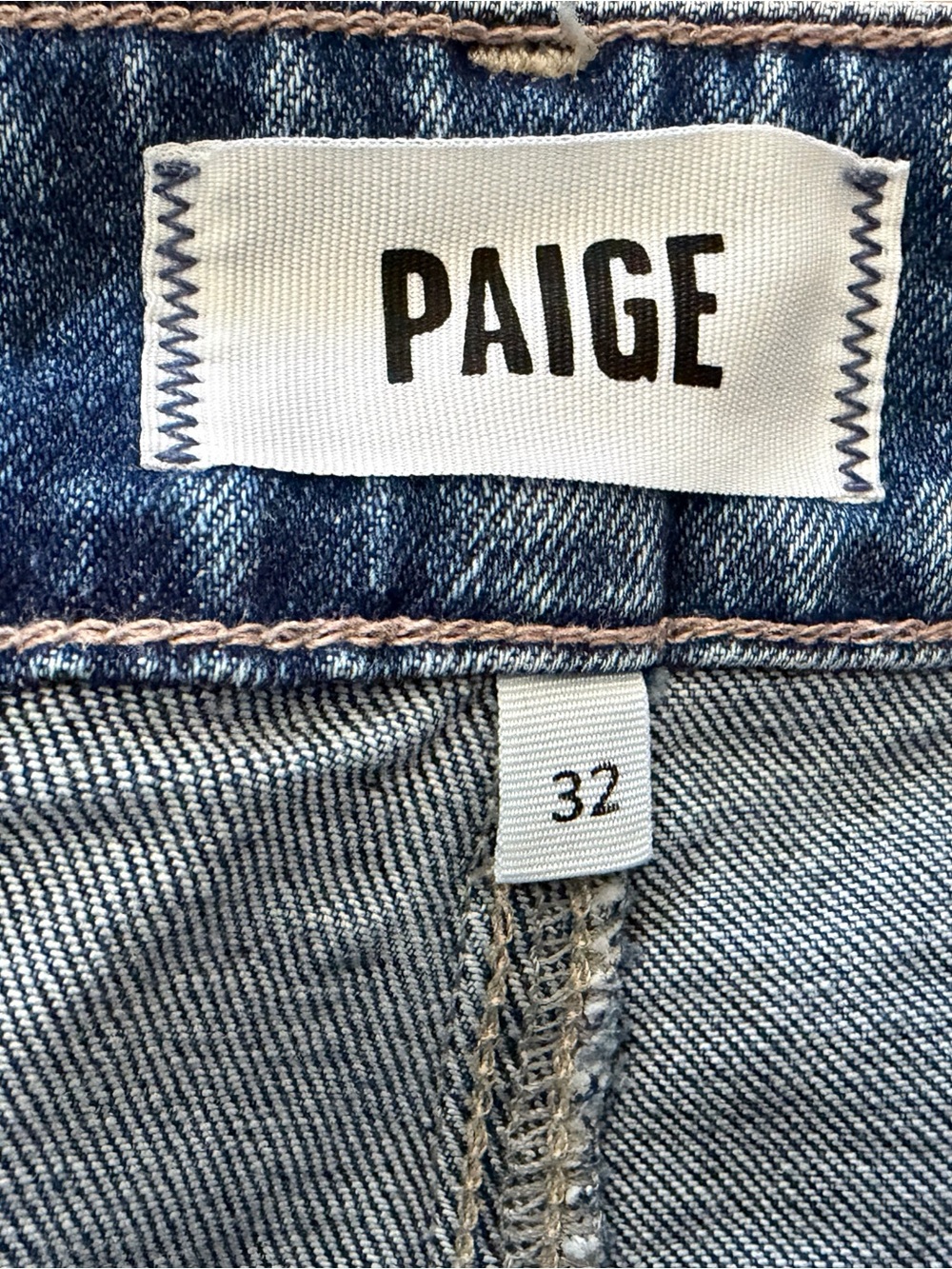 PAIGE Women’s Sasha High Rise Wide Leg Jeans size 32 - Picture 3 of 5